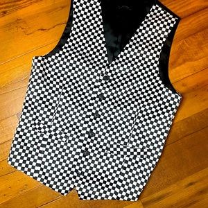 J Ferrar checkered vest UNISEX